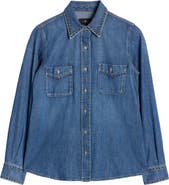 Seven Western Stud Denim Shirt