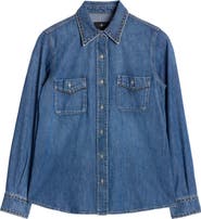 Seven Western Stud Denim Shirt