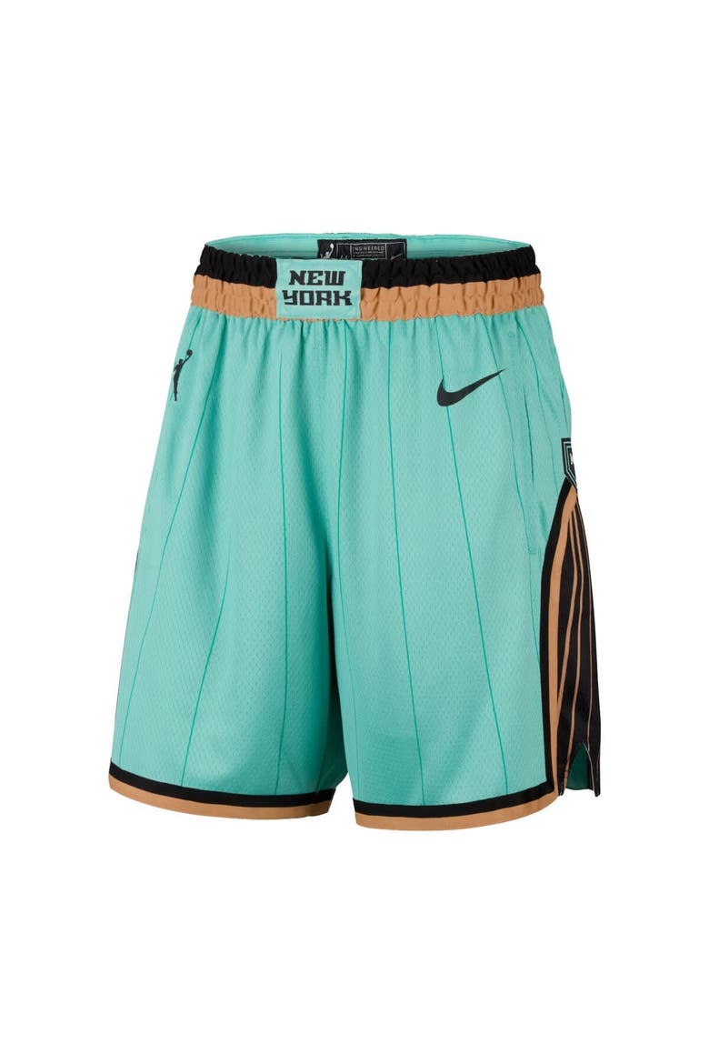 Women's Nike Mint New York Liberty 2026 On-Court Dri-FIT Victory Shorts - Rebel Edition, Alternate, color, Mint