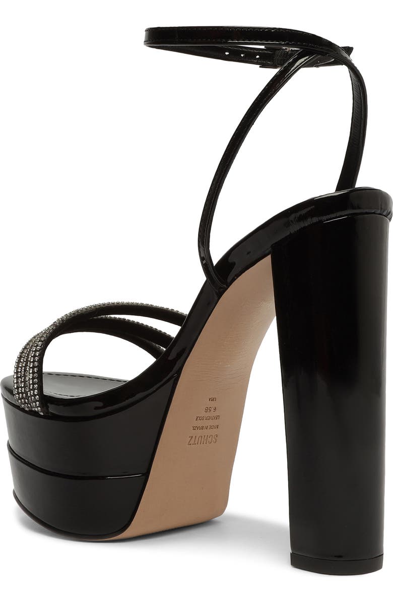 Schutz Piper Ankle Strap Platform Sandal, Alternate, color,