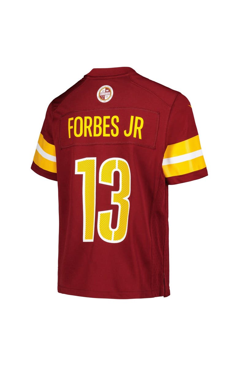 Nike Youth Nike Emmanuel Forbes Jr. Burgundy Washington Commanders Game Jersey, Alternate, color, 