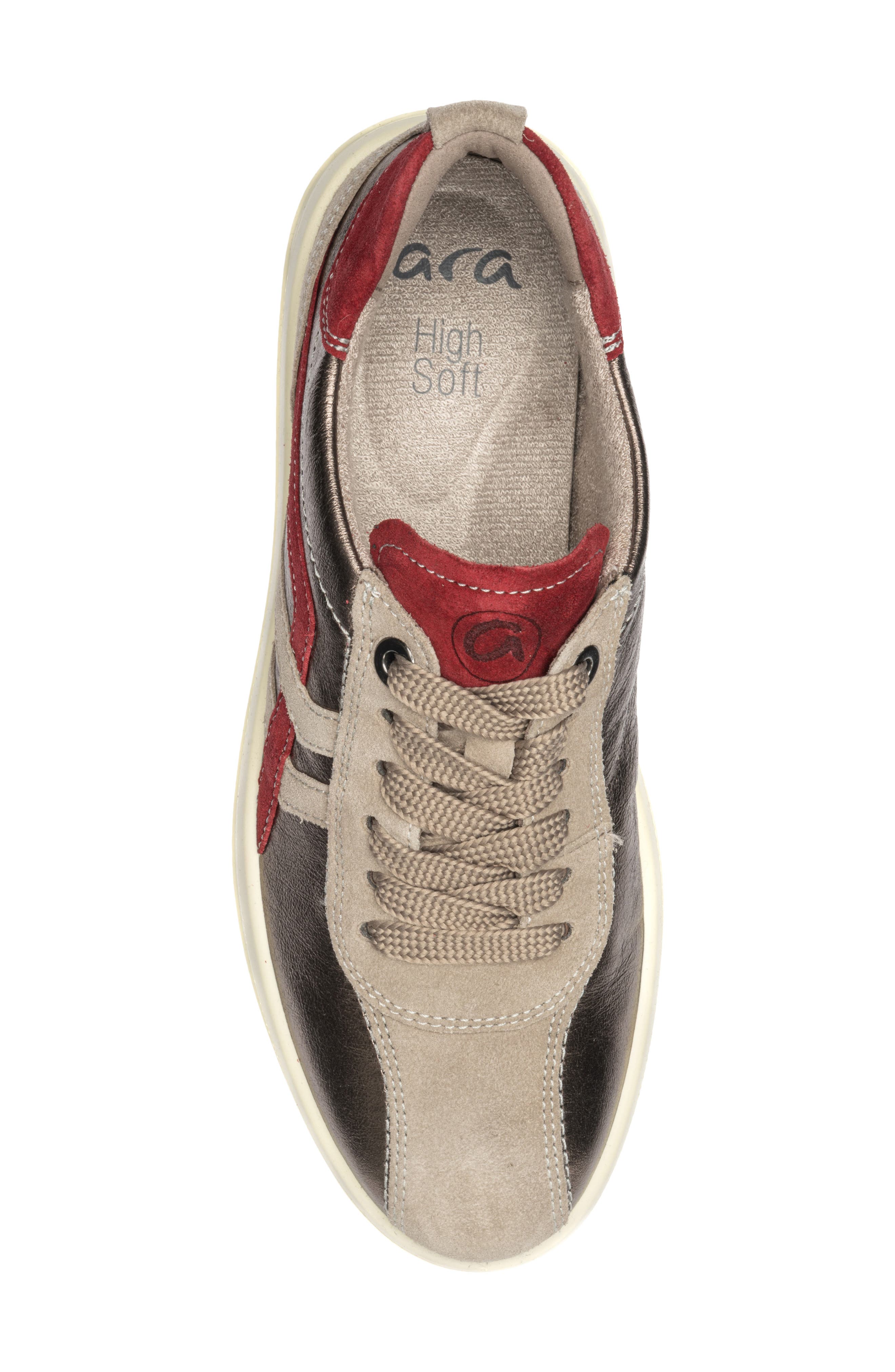 ara Mint Platform Sneaker, Alternate, color, Cashmere/Wildberry