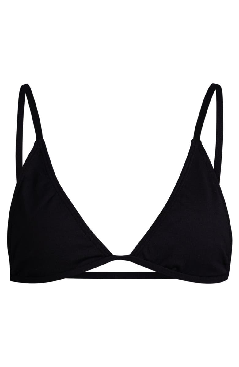 Minimale Animale Mirage Bikini Top, Alternate, color, Black