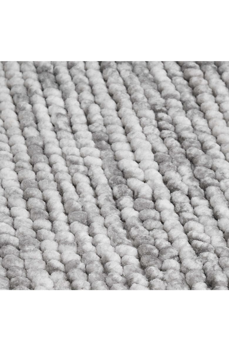 French Connection Space Dye Set of 2 Bath Mats, Alternate, color, Grey