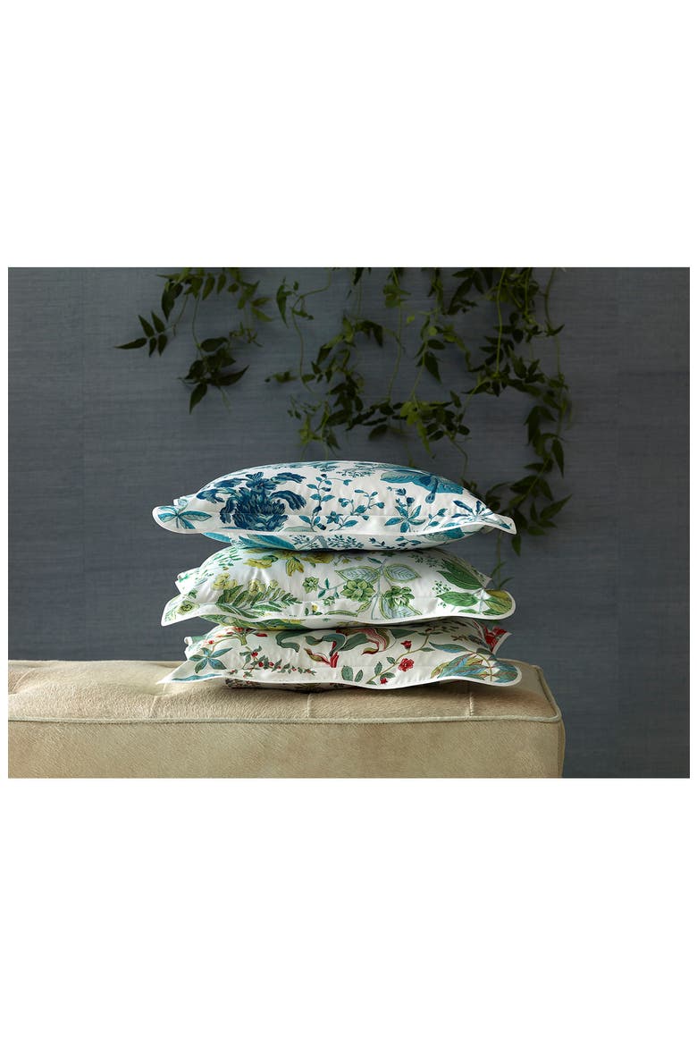 Pomegranate Euro Sham, Alternate, color, PRUSSIAN BLUE