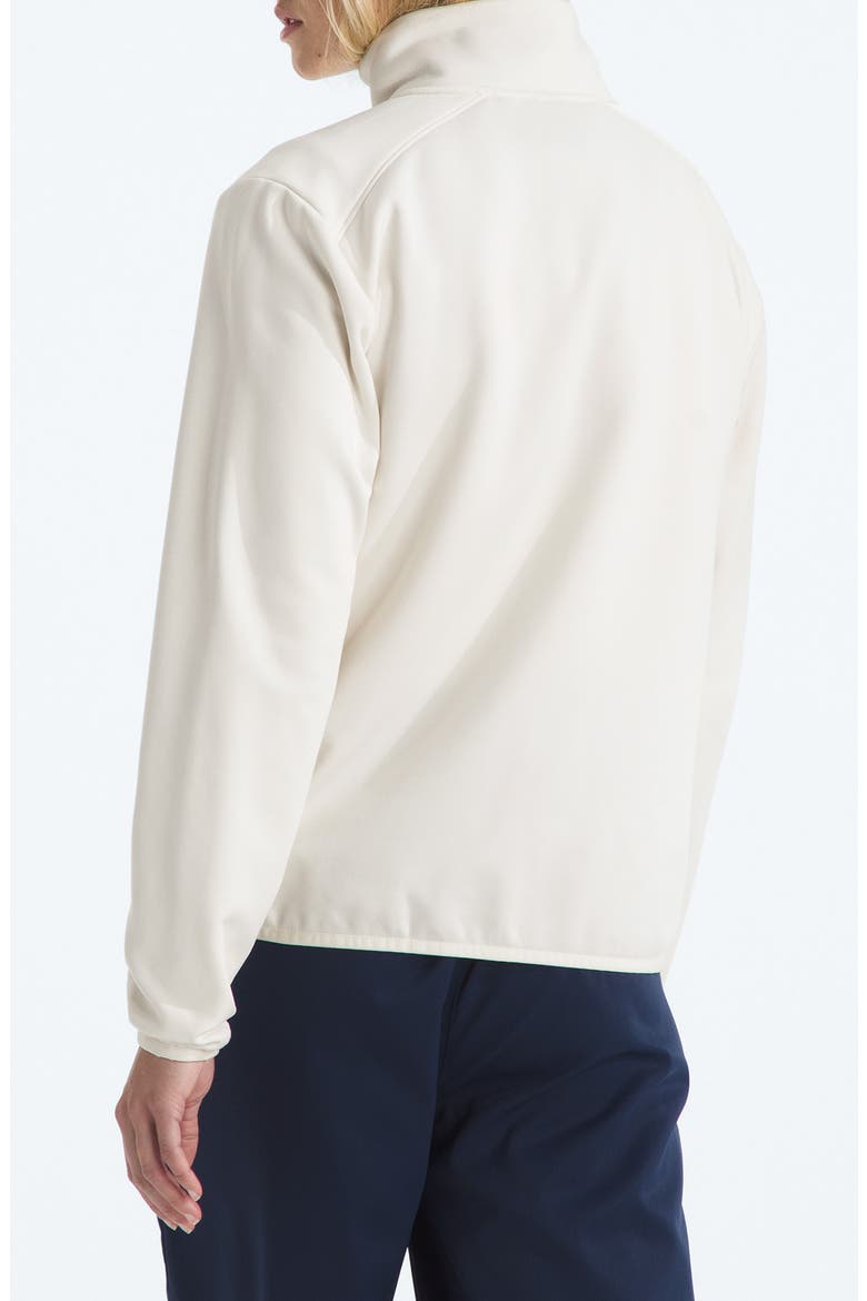 Performance Fleece Full Zip Jacket, Alternate, color, WHITE DUNE