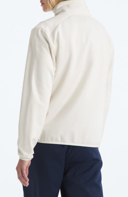 The North Face Performance Fleece Full Zip Jacket In White