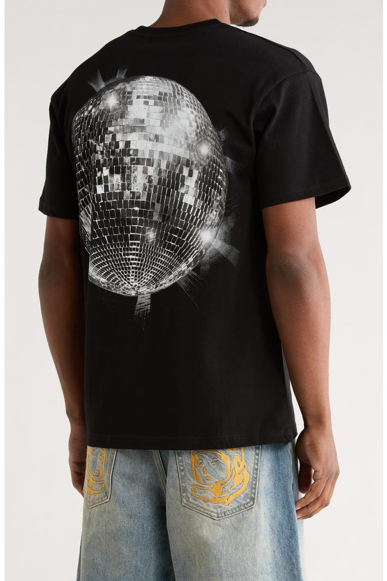 Disco Ball Graphic T-Shirt, Alternate, color, BLACK