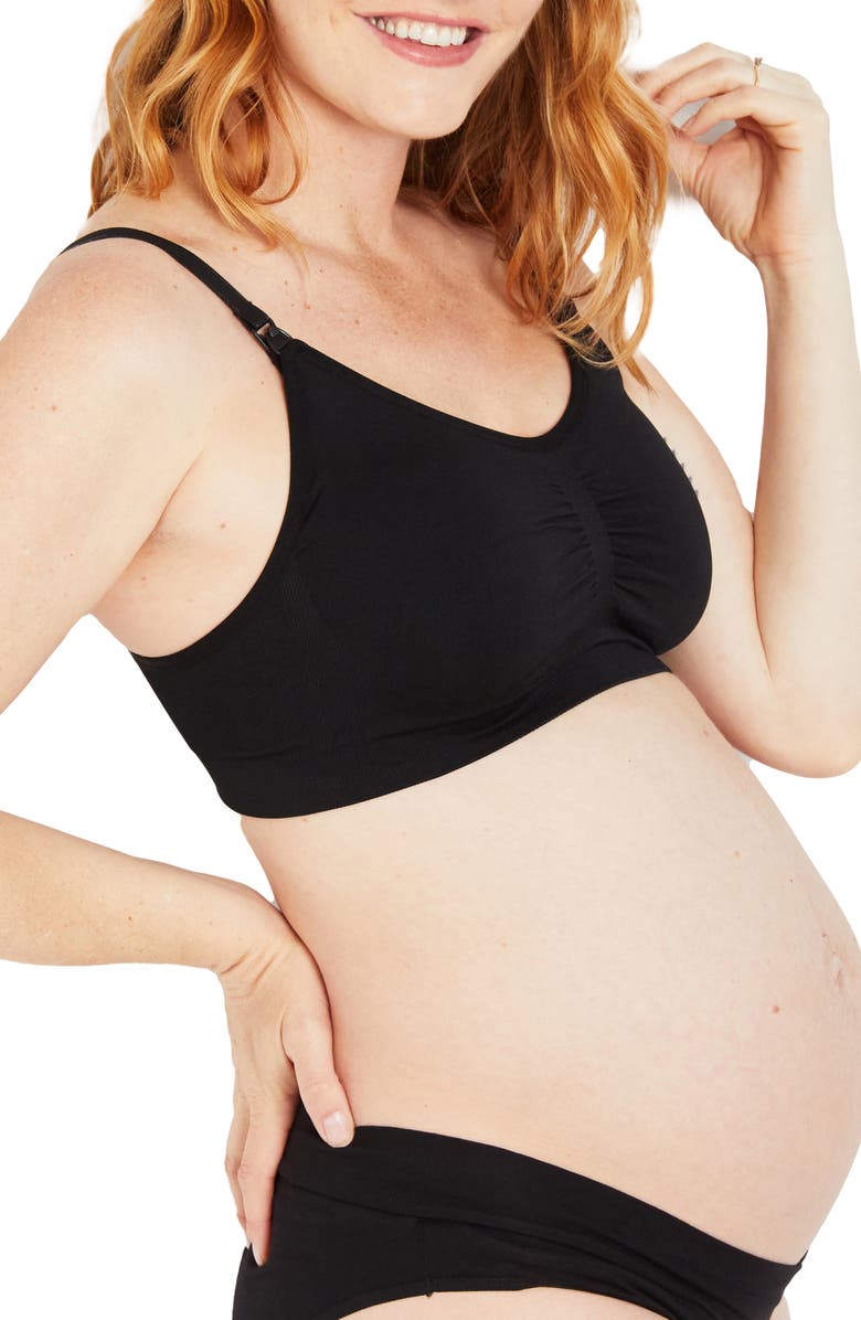 MOTHERHOOD MATERNITY Full Coverage Seamless Maternity/Nursing Bra, Alternate, color, 