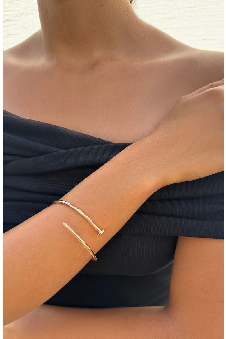 Set of 2 Assorted Bracelets, Alternate, color, GOLD