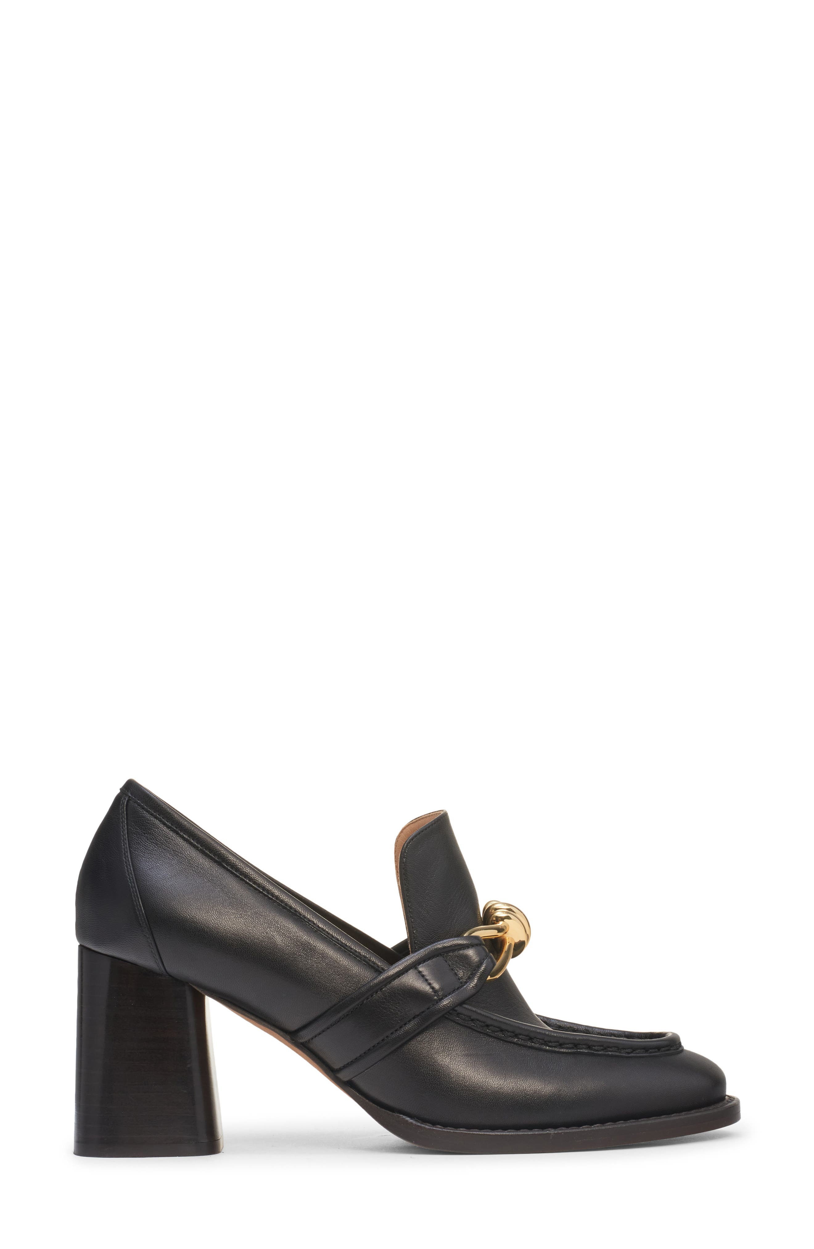 Bottega Veneta Astaire Knot Bit Loafer Pump, Alternate, color, 