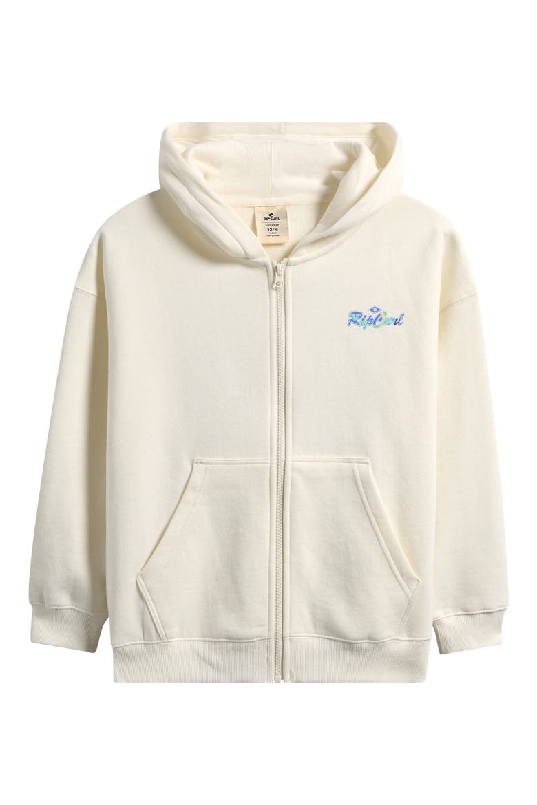 Lay Day Relaxed Fit Cotton Blend Hoodie, Main, color, BONE