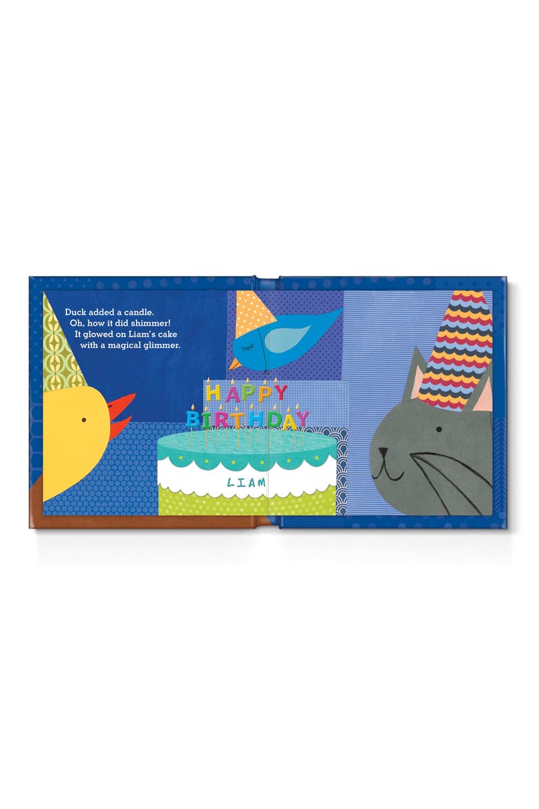 'My Very Happy Birthday' Personalized Book, Alternate, color, BLUE