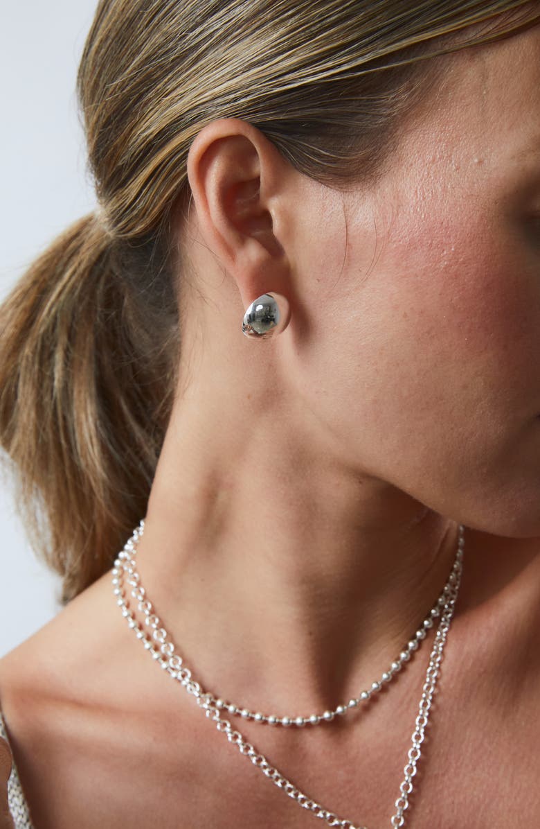 MIRANDA FRYE Marilyn Earrings, Alternate, color, Silver