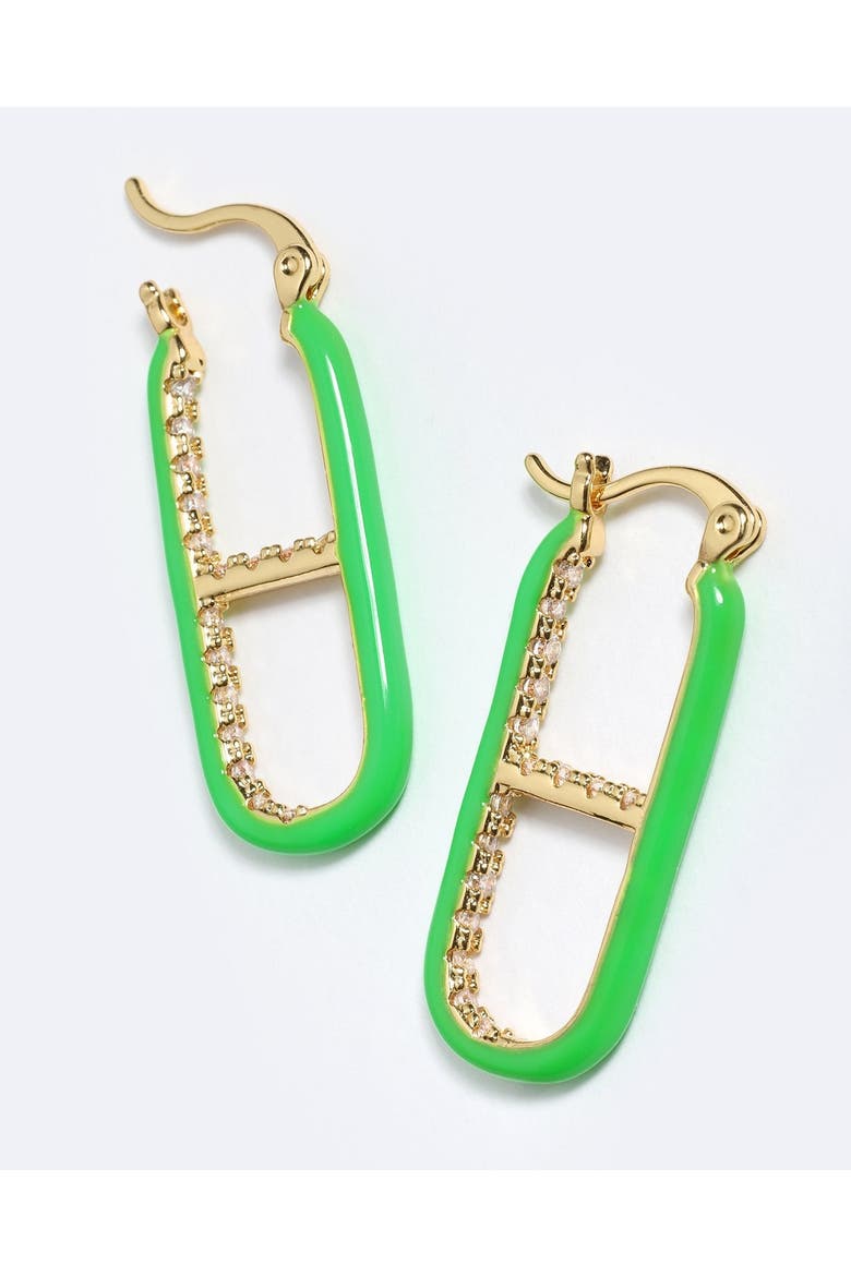 The ORIGINAL Earrings, Main, color, Green Glo