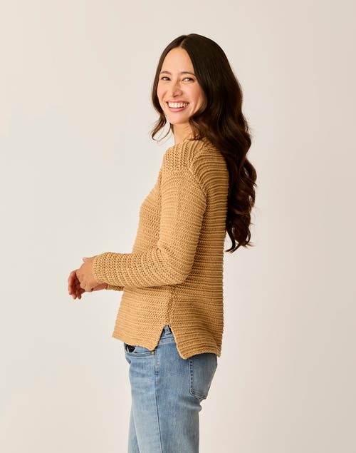 Carve Designs Clarissa Sweater In Brown