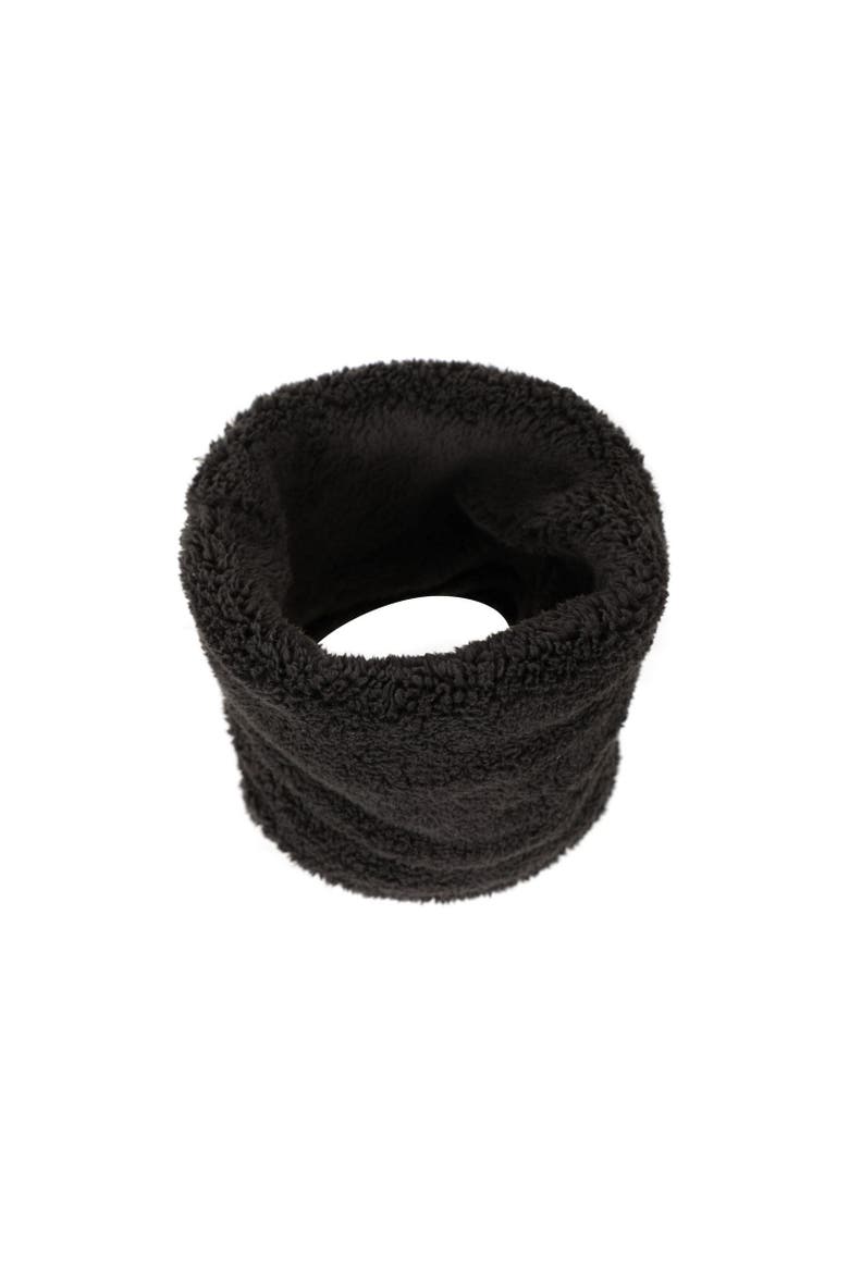 Childrens/kids Fleece Fleece Neck Gaiter, Alternate, color, Black