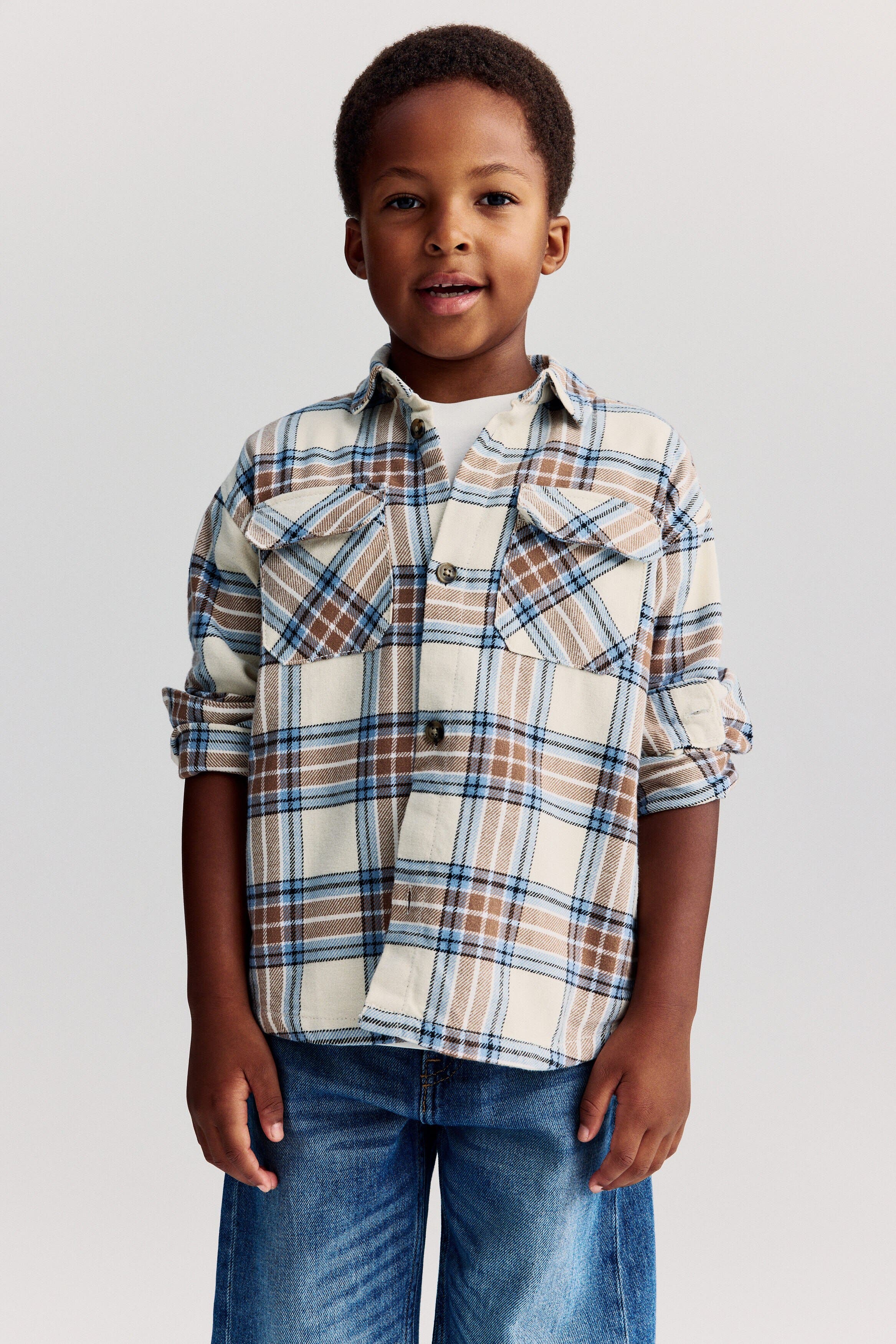 selected Light brown/plaid