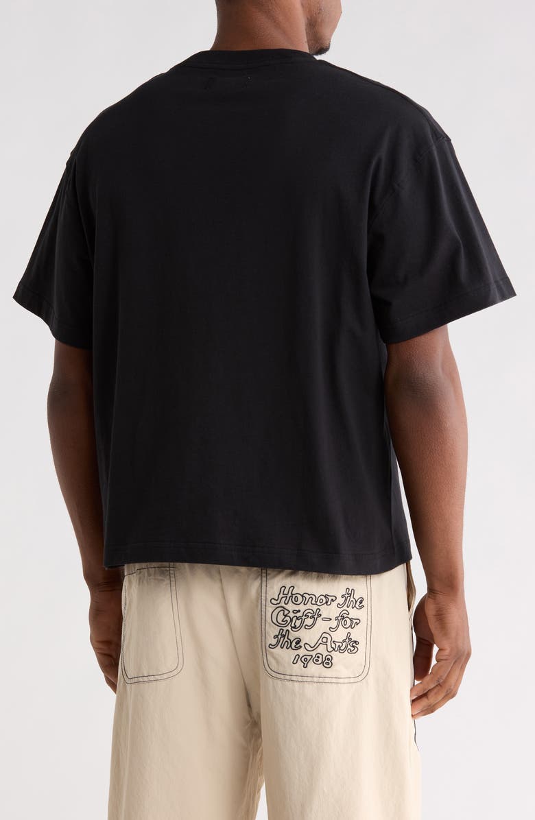 HONOR THE GIFT Community Arts Cotton Graphic T-Shirt, Alternate, color, Black