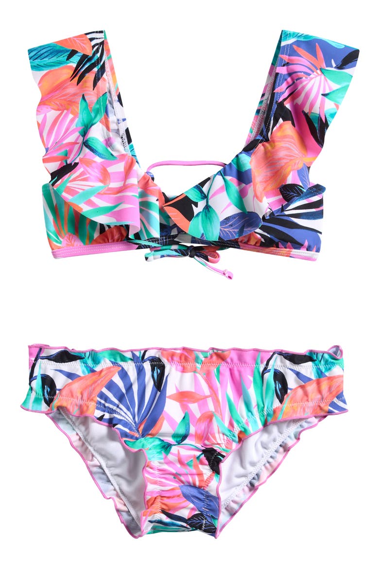 Kids' Pali Two-Piece Swim Set, Main, color, MULTI COLOR