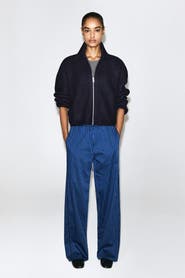 COS Sculpted Merino Wool Zip-Up Jacket