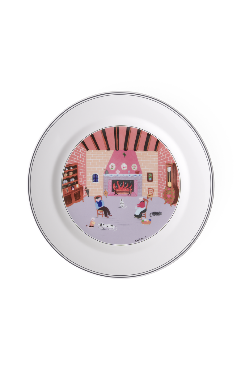 Villeroy & Boch Design Naif Dinner Plate #5 By the Fireside, Main, color, NO COLOR