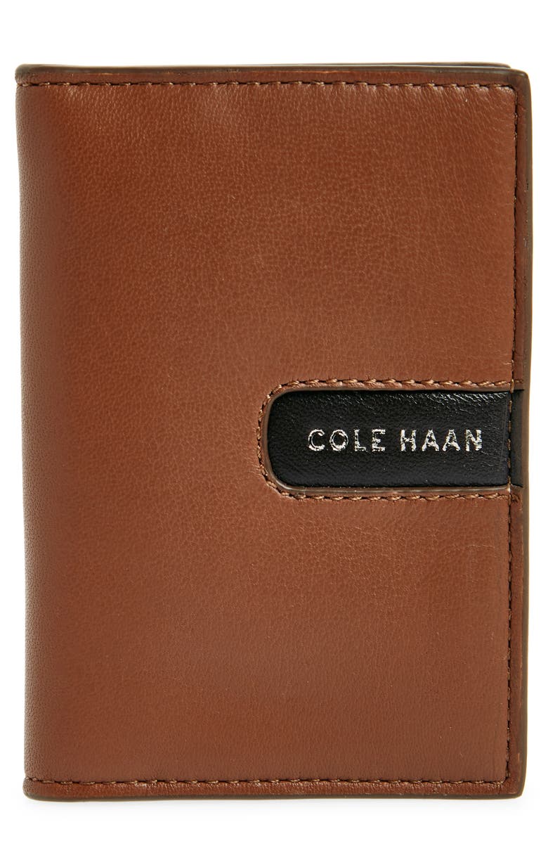 Cole Haan Colorblock Folded Card Case, Main, color, 