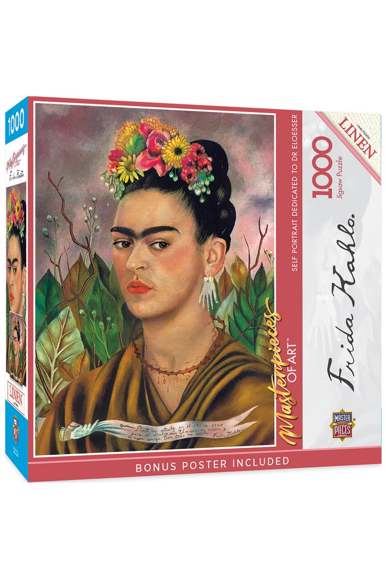 Frida Kahlo 1000 Piece Jigsaw Puzzle, Main, color, Multicolor