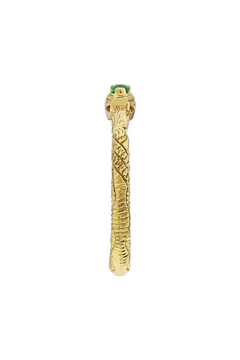 Ouroboros Emerald Ring, Alternate, color, 18KY