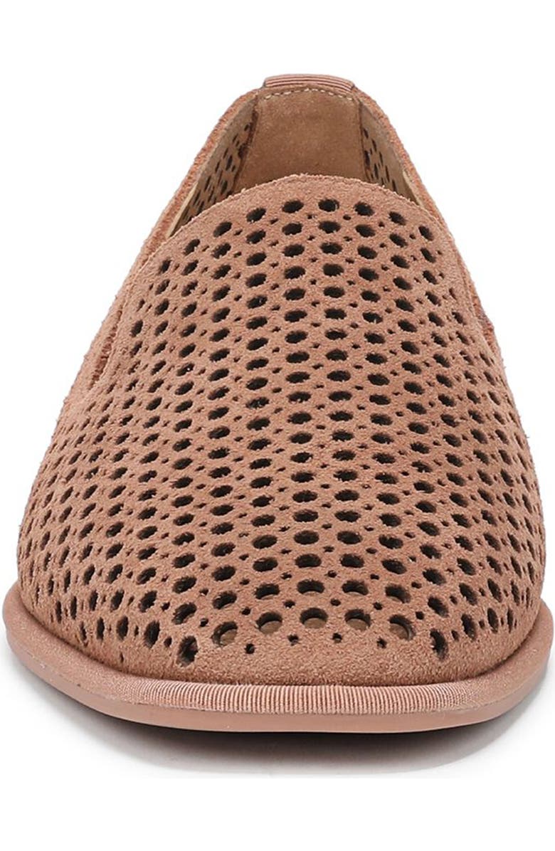 Vionic Willa 2.0 Perforated Flat, Alternate, color, Mocha Mousse