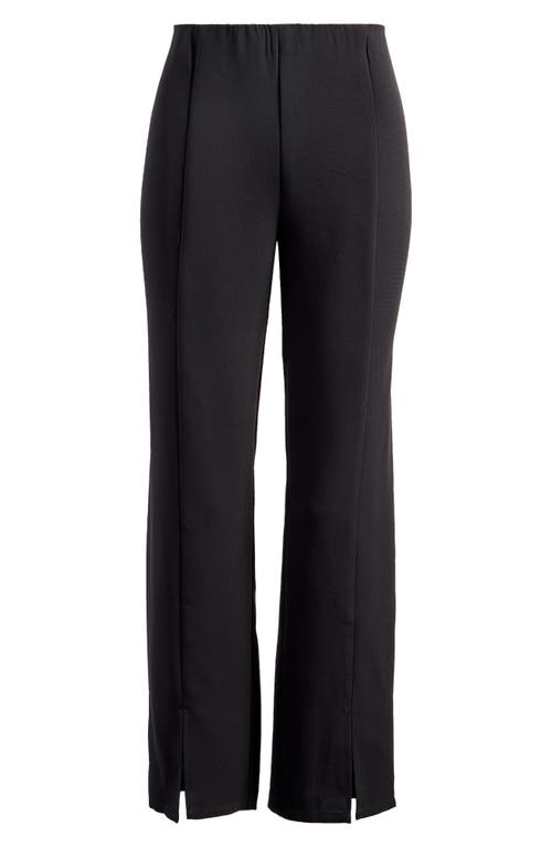 Reformation Pierre Vented Pants In Black