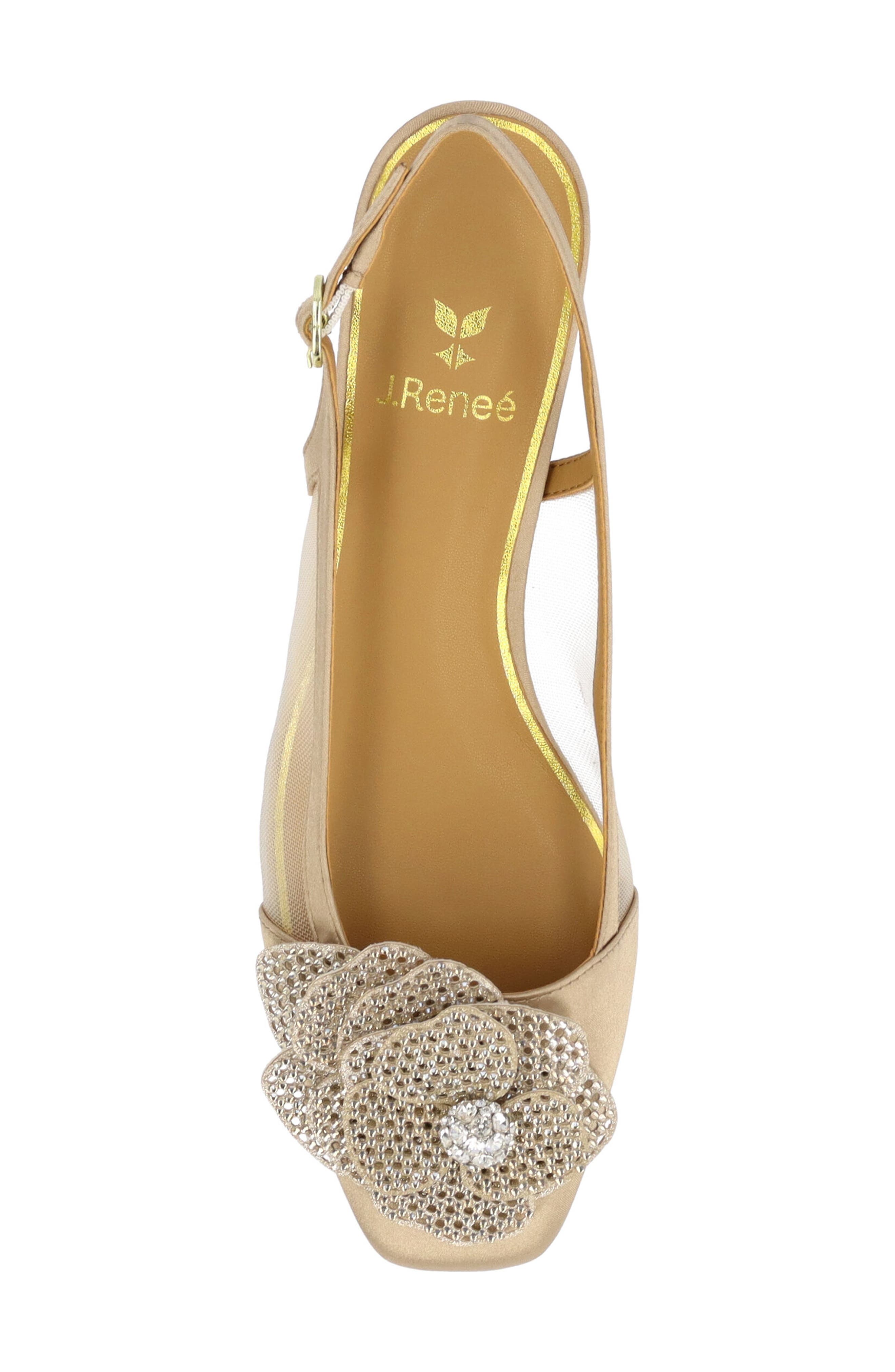 Bellina Slingback Pump, Alternate, color, BEIGE