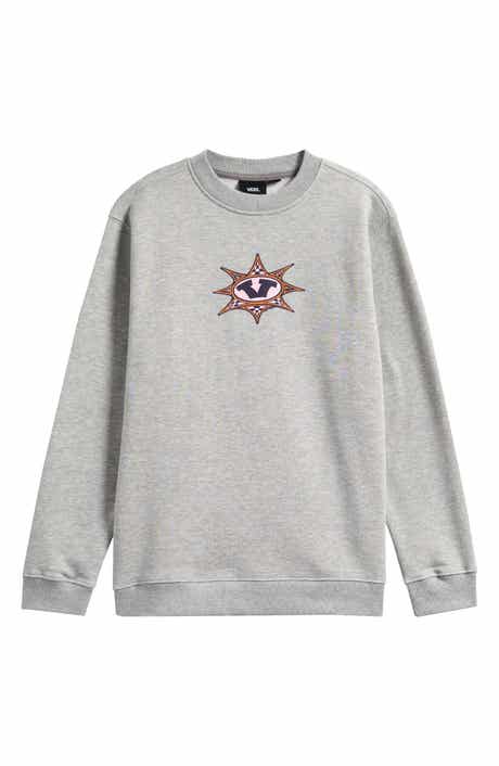 Vans Kids' Star Checker Cement Cotton Blend Sweatshirt