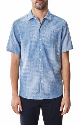 Ferris Short Sleeve Woven Button-Up Shirt