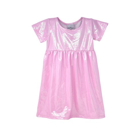 Girl's Playtime UPF 50+ Laya Short Sleeve Tee Dress