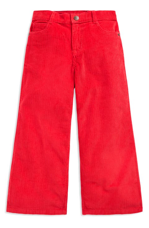 Kids' Wide Leg Corduroy Pants