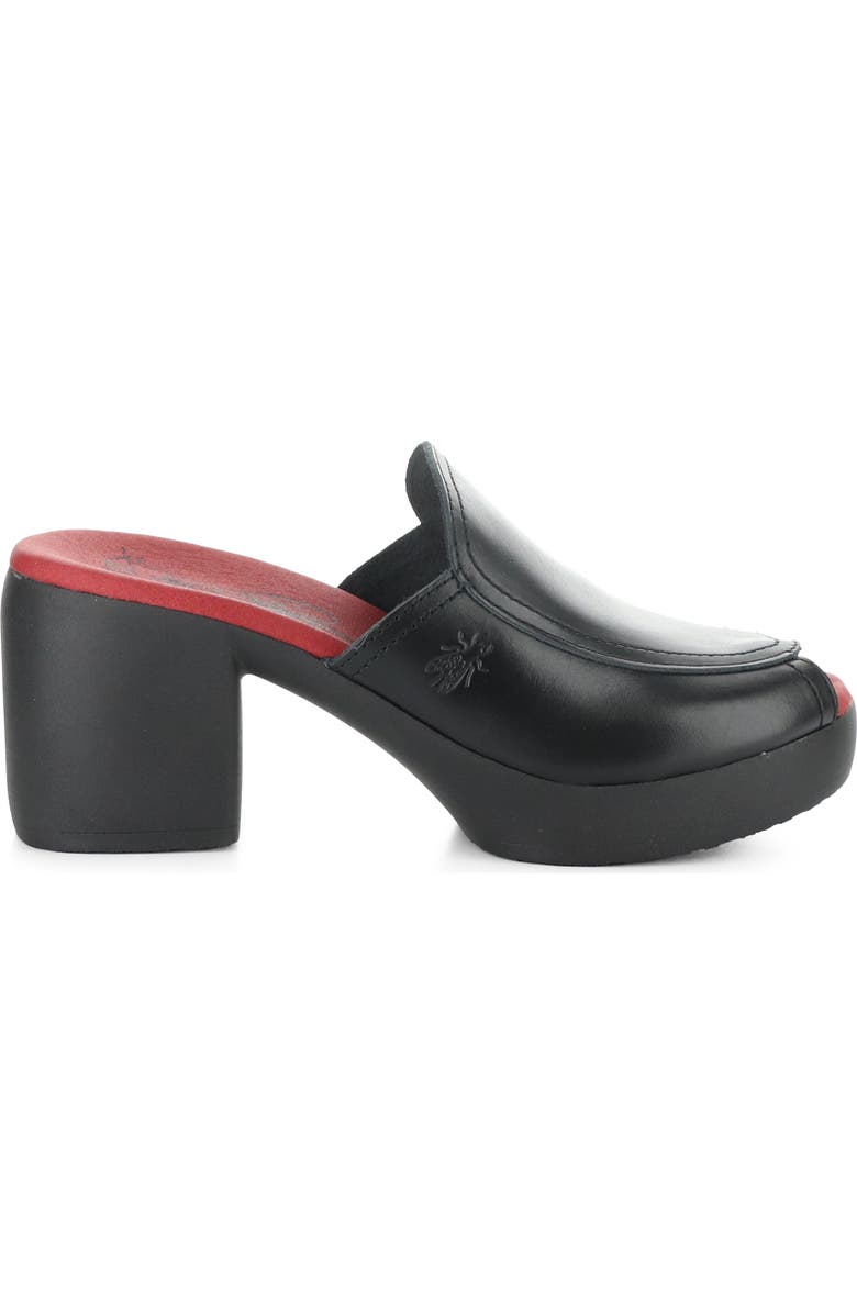 Fly London Flae Platform Sandal, Alternate, color, Black