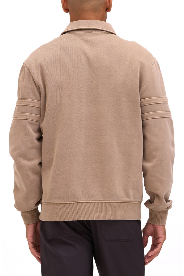 Owen Mineral Washed Rugby Sweatshirt, Alternate, color, CHAI