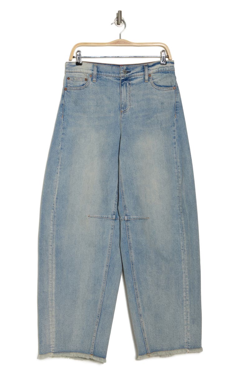 Alice + Olivia Driggs Balloon Leg Jeans, Main, color,