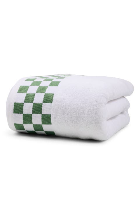 Checkered Bath Sheet