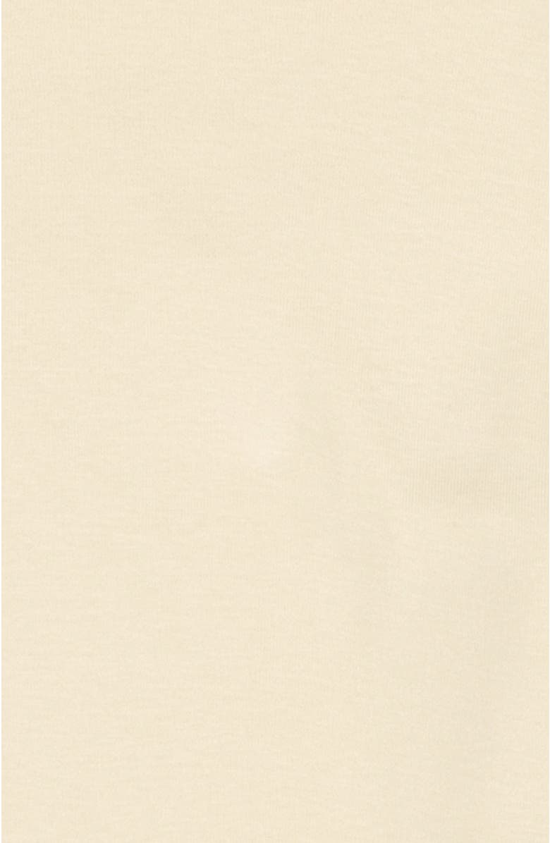 Leveret Kids Cotton Two-Piece Pajamas, Stripes, Solids & Tie Dye, Alternate, color, Off White