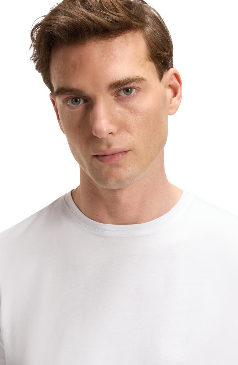 BOSS x Beckham Taut Cotton T-Shirt, Alternate, color, White