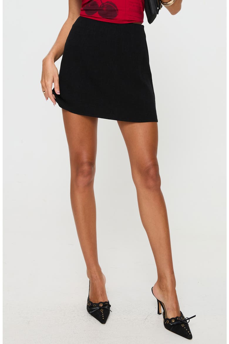 Selby Miniskirt, Main, color, BLACK