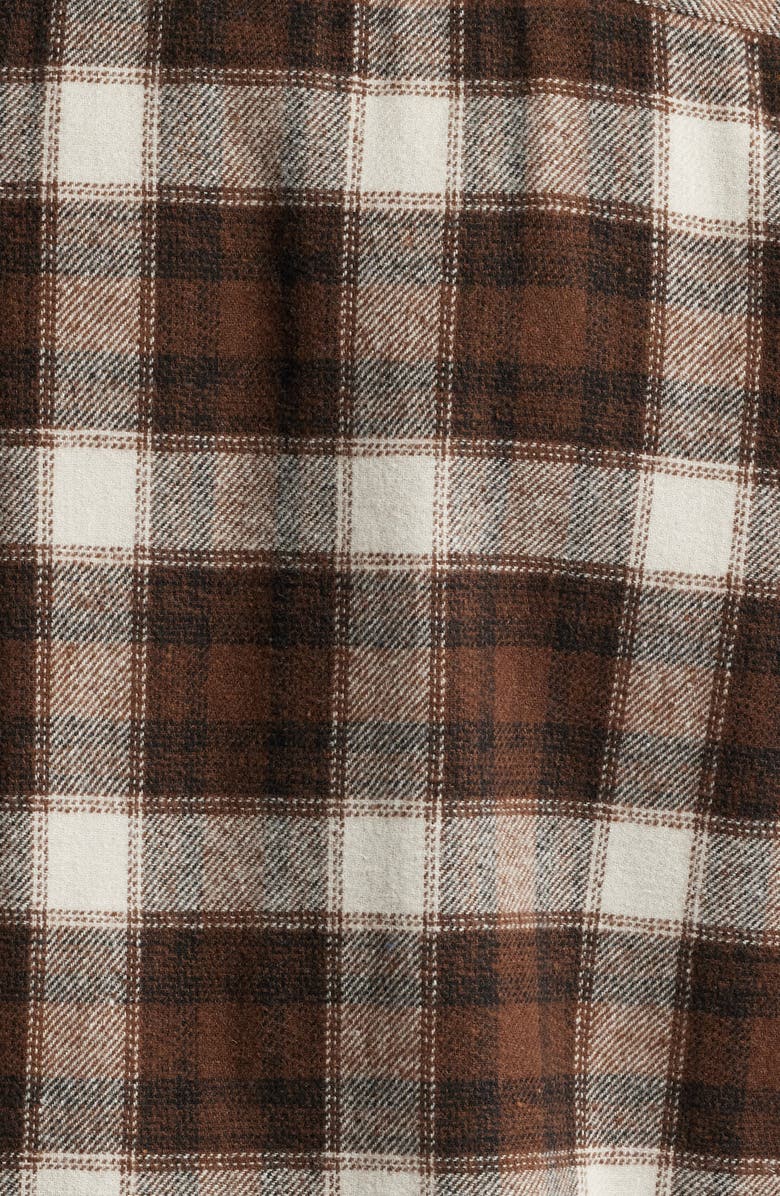 Treasure & Bond Plaid Flannel Button-Up Shirt Jacket, Alternate, color, 