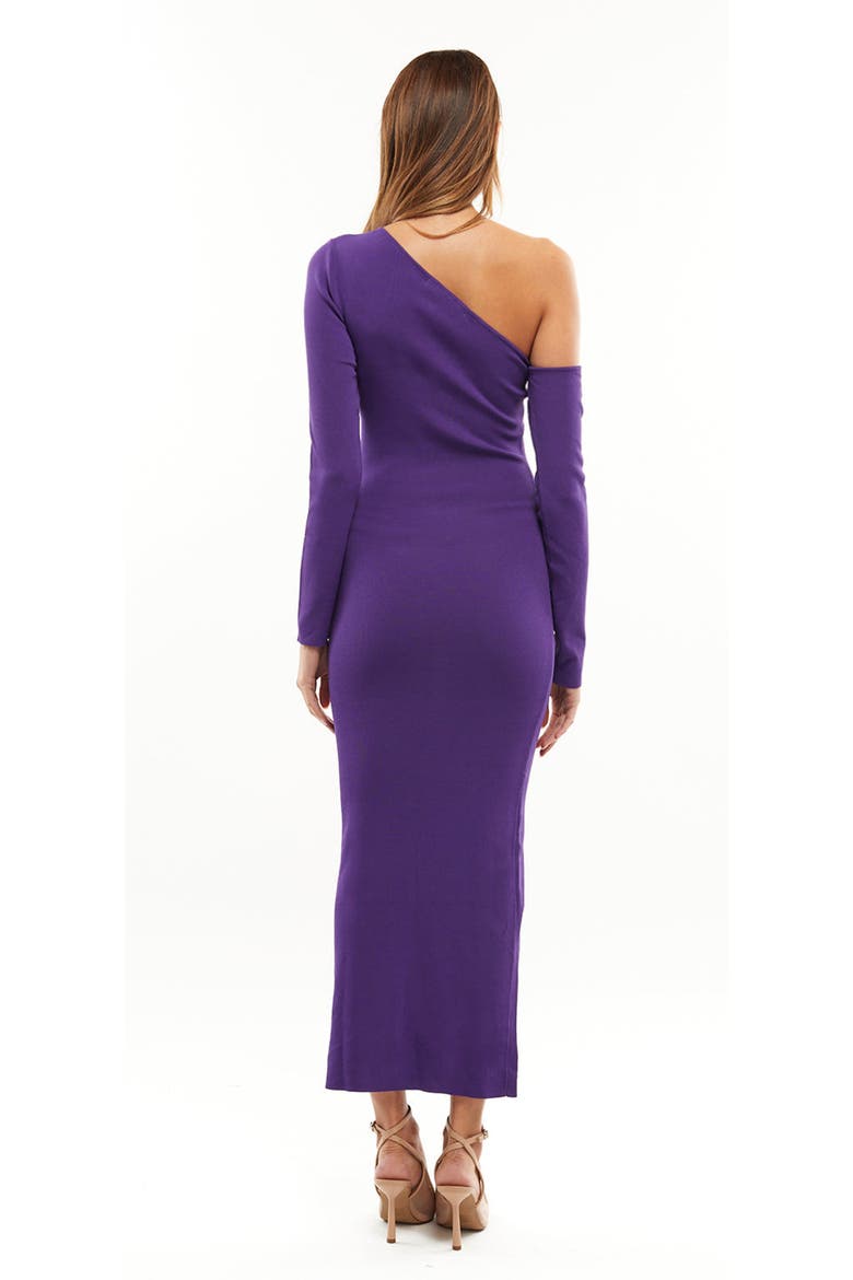 Federica Long Sleeve Dress, Alternate, color, Deep Purple