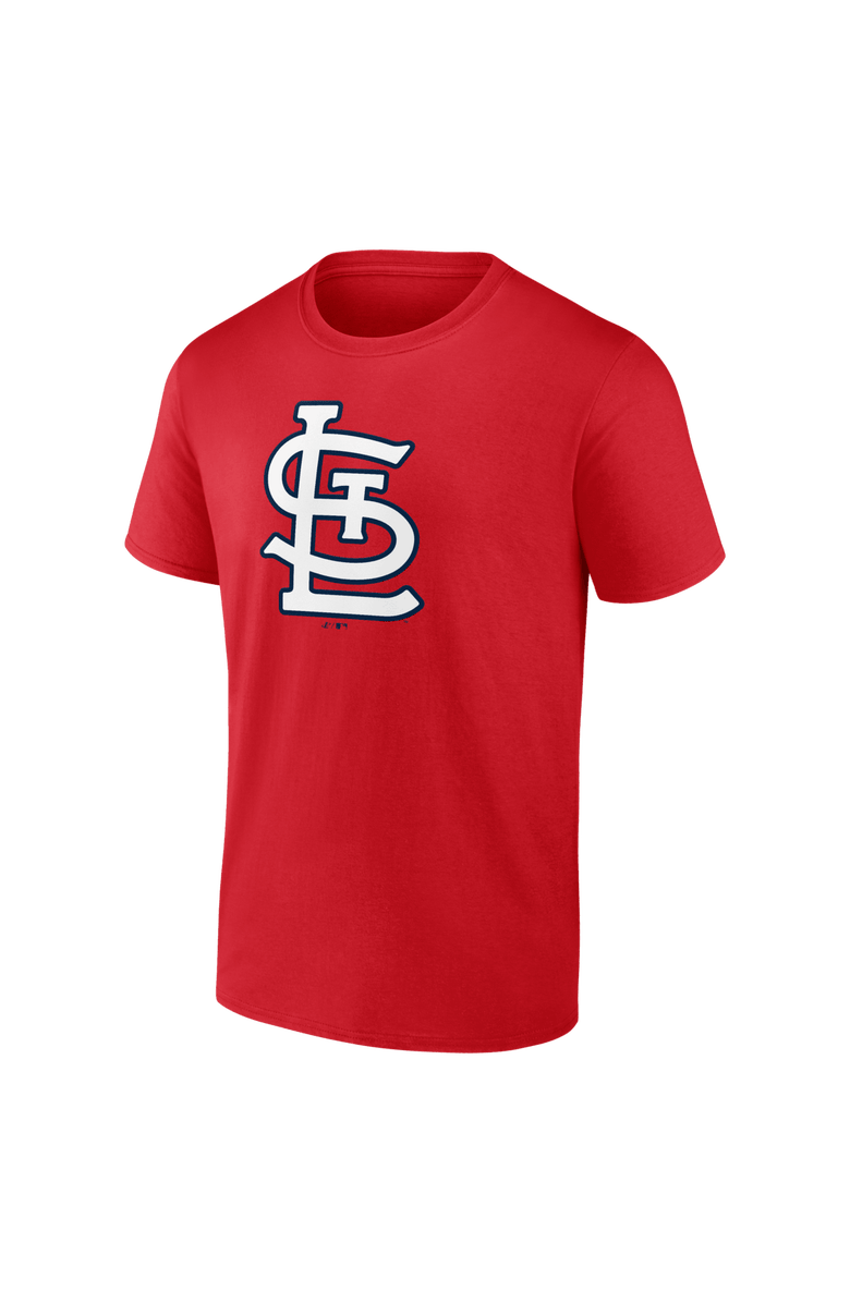 Logo Athletic Men's Logo Athletic Red St. Louis Cardinals Official Logo T-Shirt, Alternate, color, Red