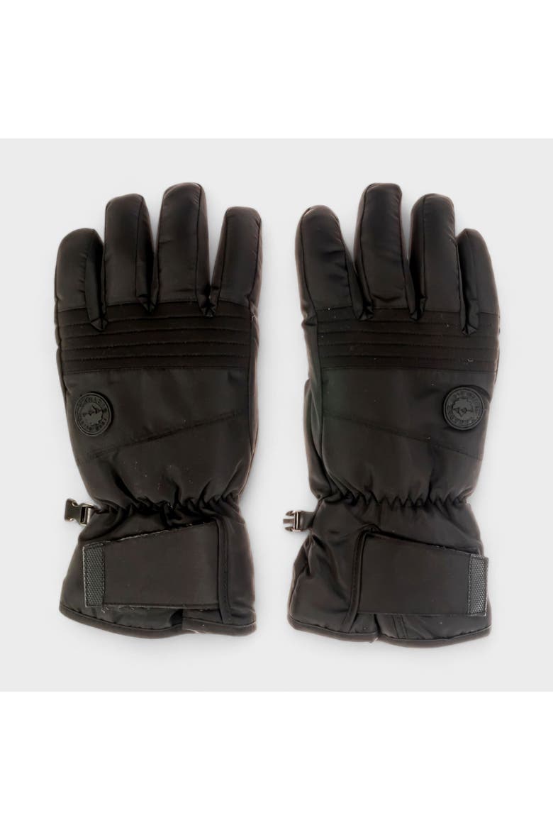 Men's Waterproof Insulated Winter Gloves, Alternate, color, Black