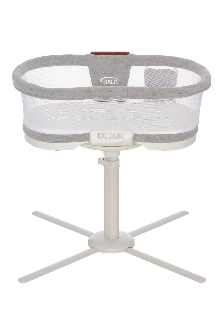 Halo® Bassinest™ LUXE Series Bedside Swivel Sleeper, Main, color, DOVE GRAY TWEED