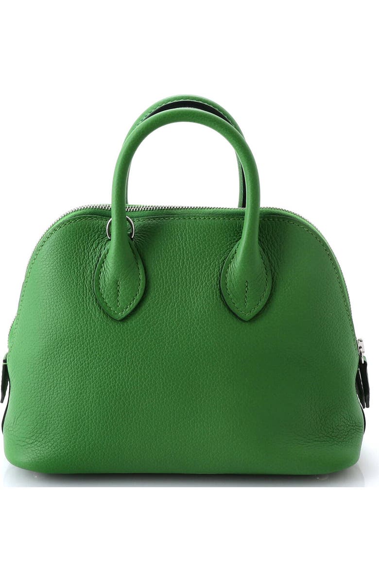 Pre-Owned Hermes Bolide 1923 Bag Verso Evercolor Mini, Alternate, color, Vert Yucca/Vert Criquet