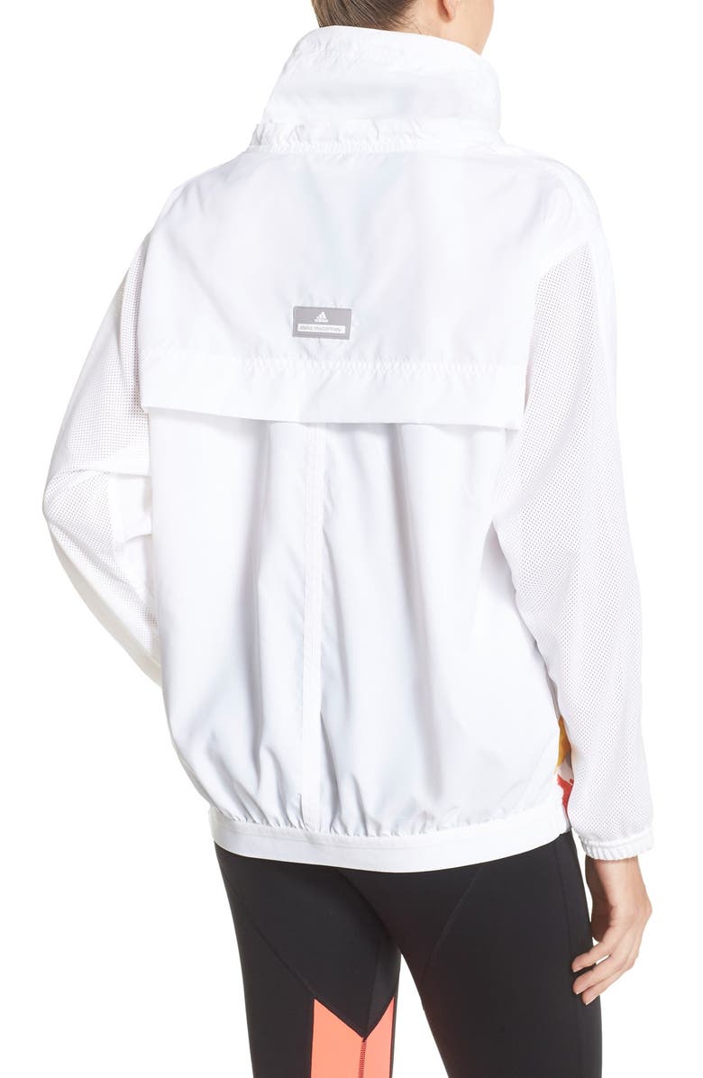 adidas by Stella McCartney 'Run Blossom' Hooded Running Jacket, Alternate, color,